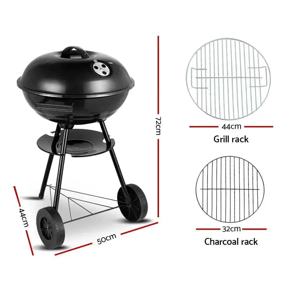 Grillz BBQ Grill Charcoal Smoker - BBQ Backyard Supply Co