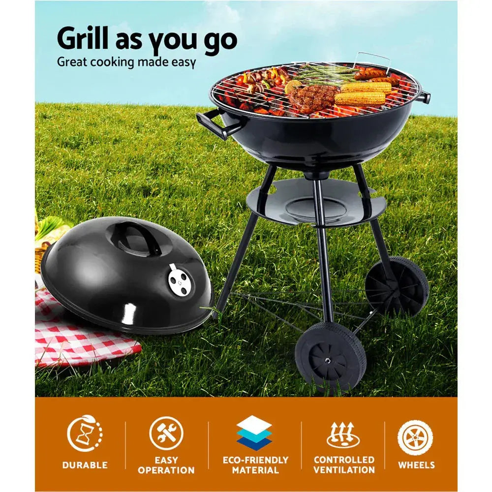 Grillz BBQ Grill Charcoal Smoker - BBQ Backyard Supply Co
