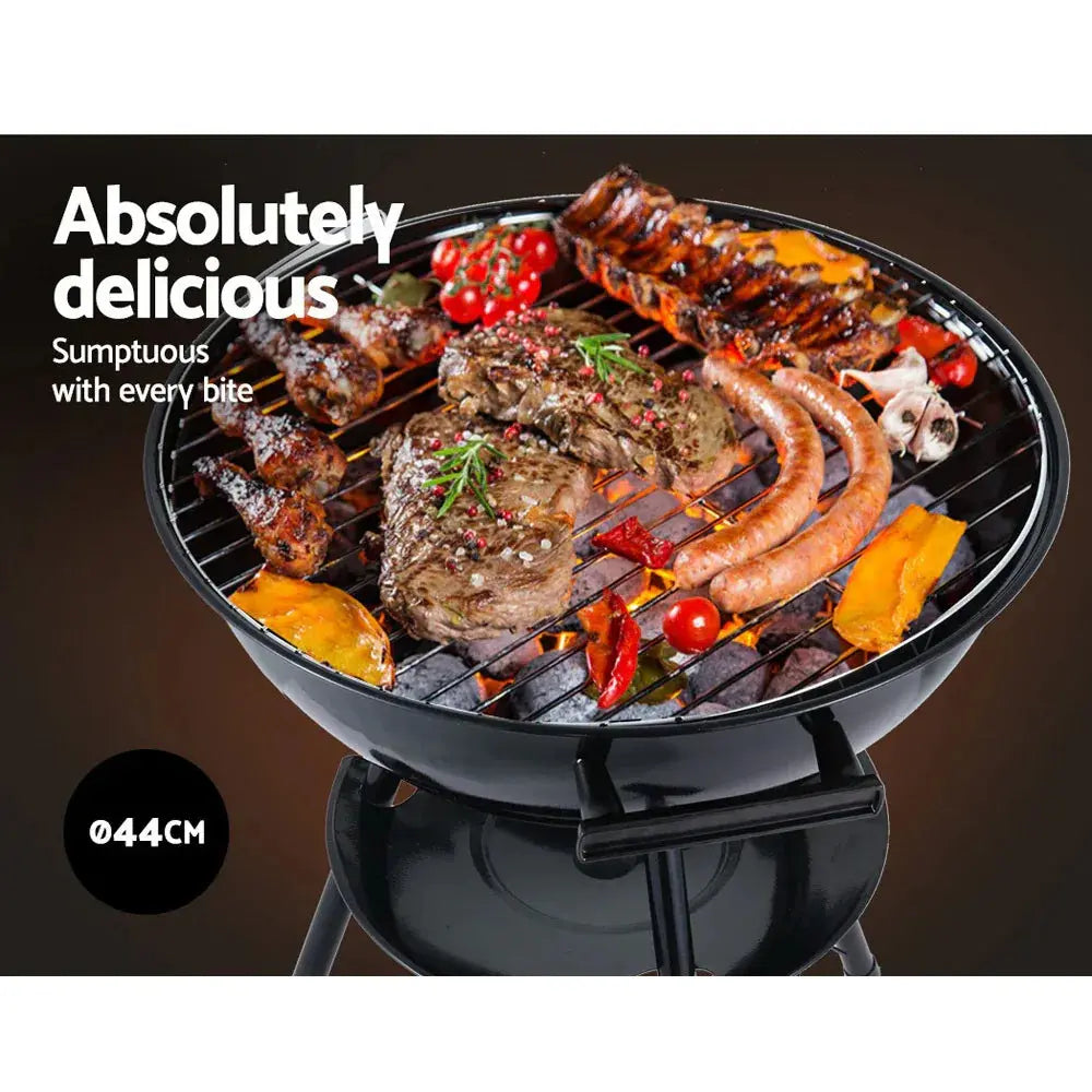 Grillz BBQ Grill Charcoal Smoker - BBQ Backyard Supply Co