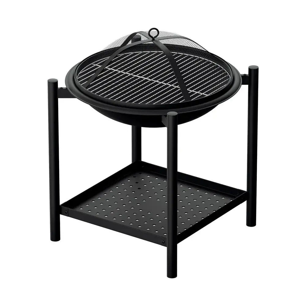 Grillz Fire Pit BBQ Grill 2-in-1 Outdoor - BBQ Backyard Supply Co