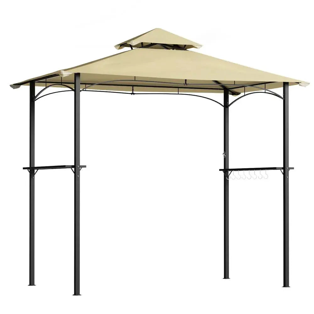 Instahut Gazebo Outdoor Patio Marquee BBQ Grill Shelter – Beige - BBQ Backyard Supply Co
