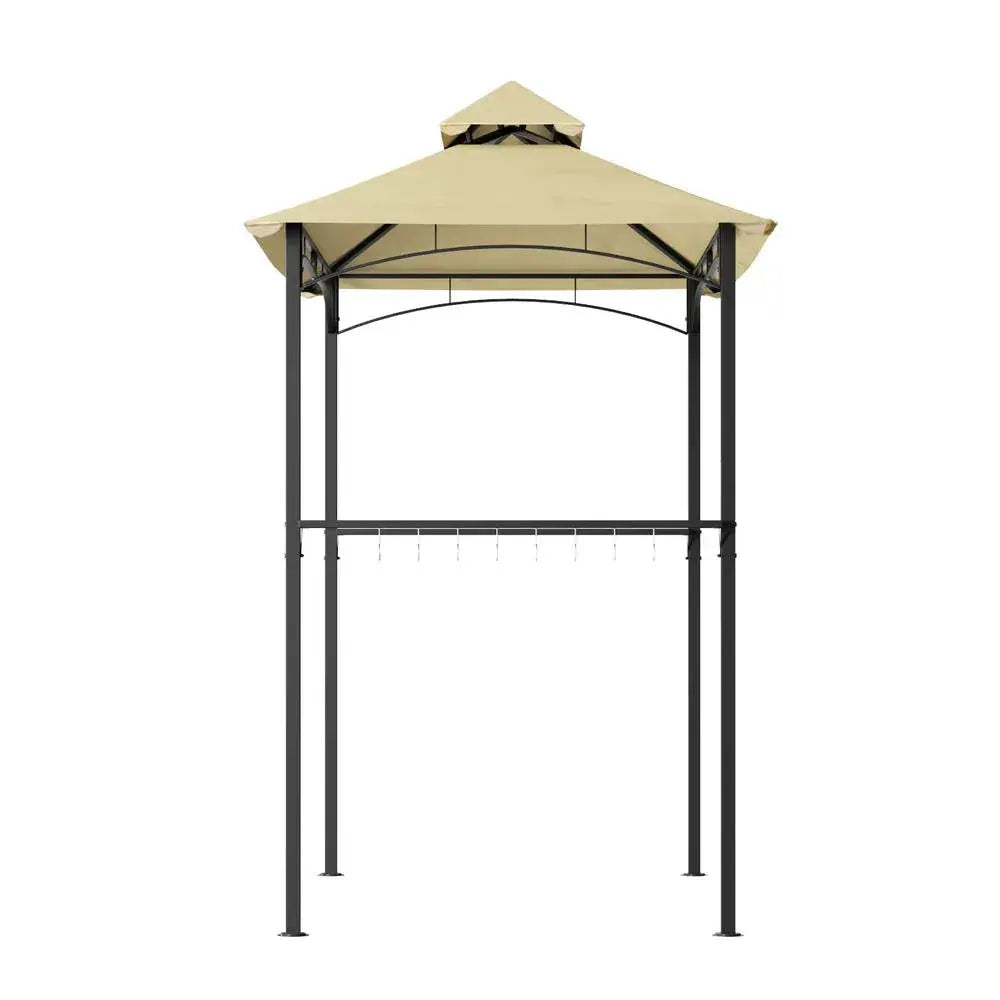 Instahut Gazebo Outdoor Patio Marquee BBQ Grill Shelter – Beige - BBQ Backyard Supply Co