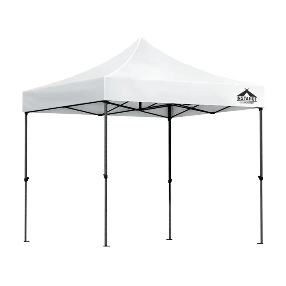 Instahut 3x3m Pop‑Up Gazebo – White Outdoor Shade - BBQ Backyard Supply Co