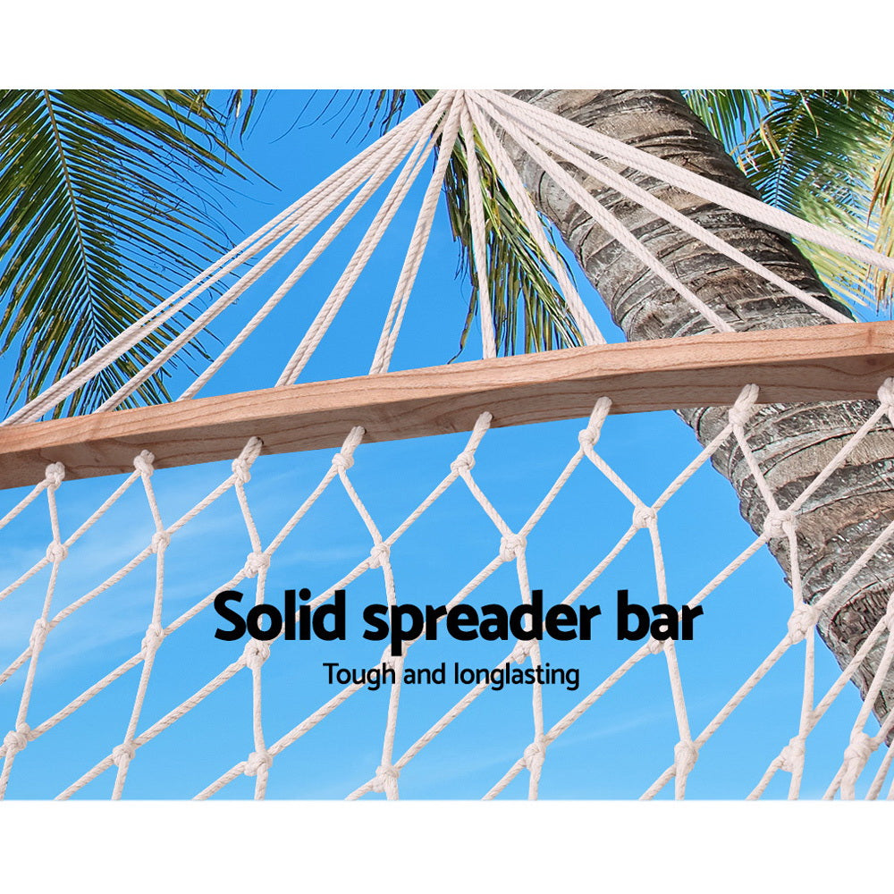 Gardeon Hammock Bed Hanging Mesh