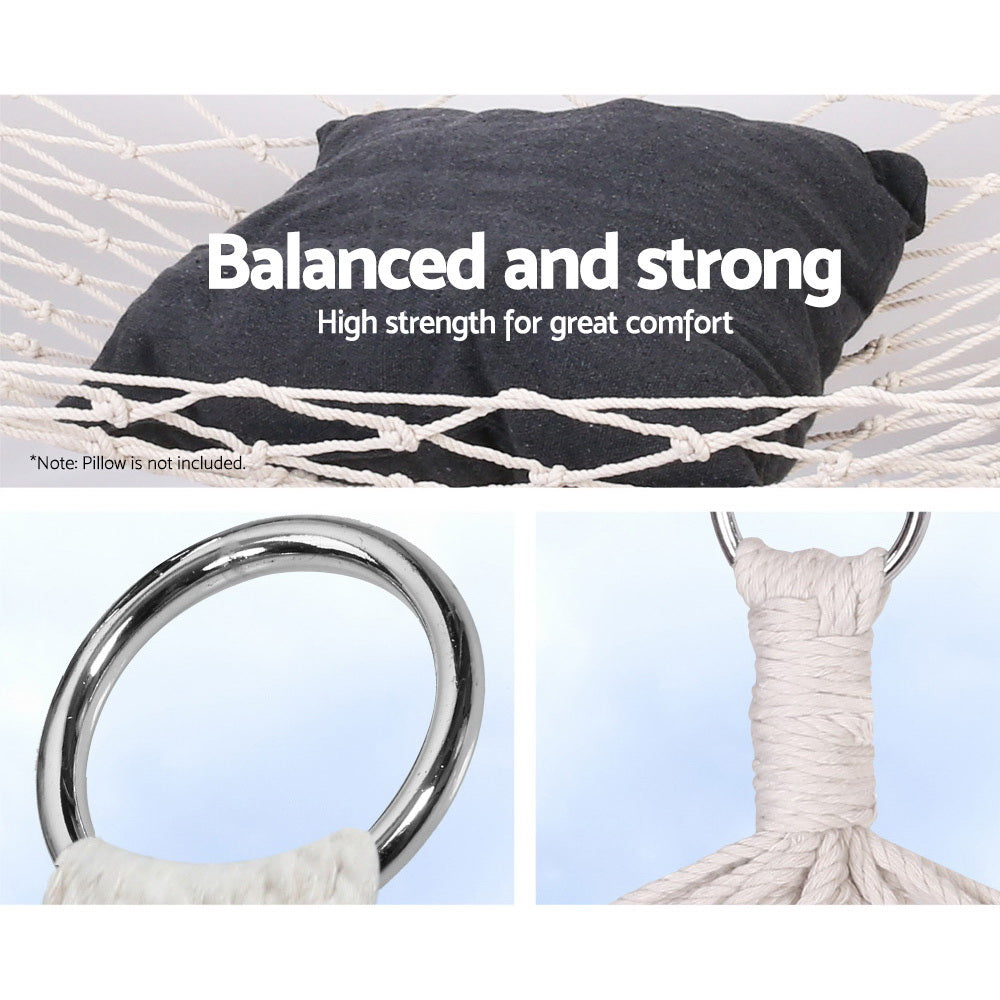 Gardeon Hammock Bed Hanging Mesh