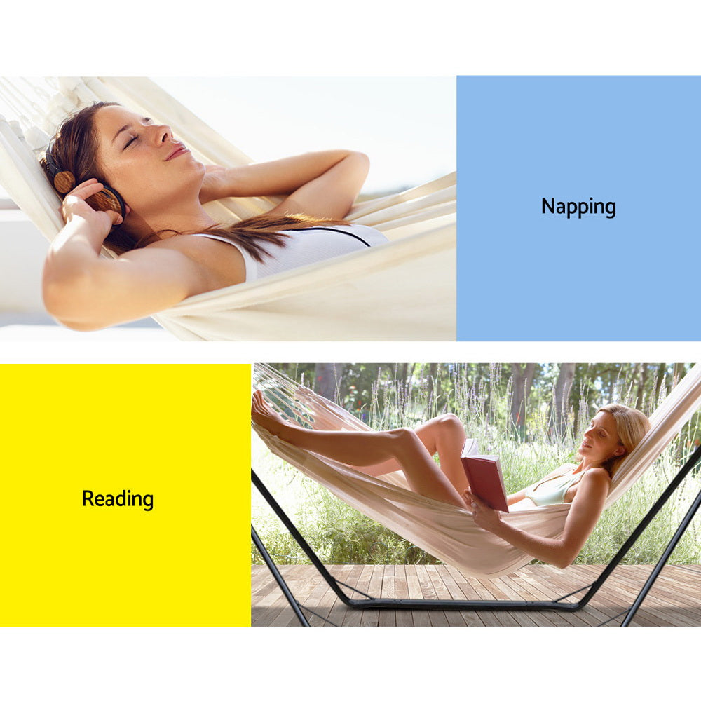 Gardeon Hammock Bed / Swing Chair with Stand