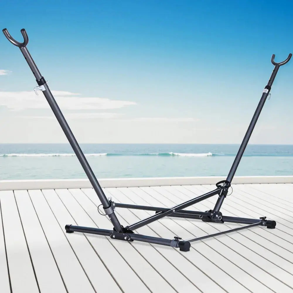 Gardeon Hammock Bed Stand Steel Frame - BBQ Backyard Supply Co