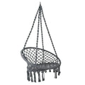 Gardeon Hammock Swing Chair Grey - BBQ Backyard Supply Co