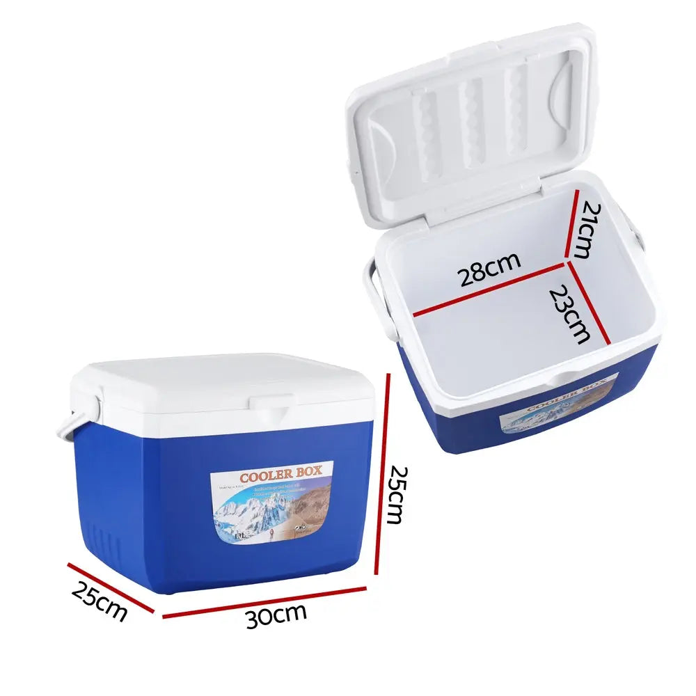 Glacio 13L Portable Ice Cooler Box Camping Fridge BBQ Backyard Supply Co