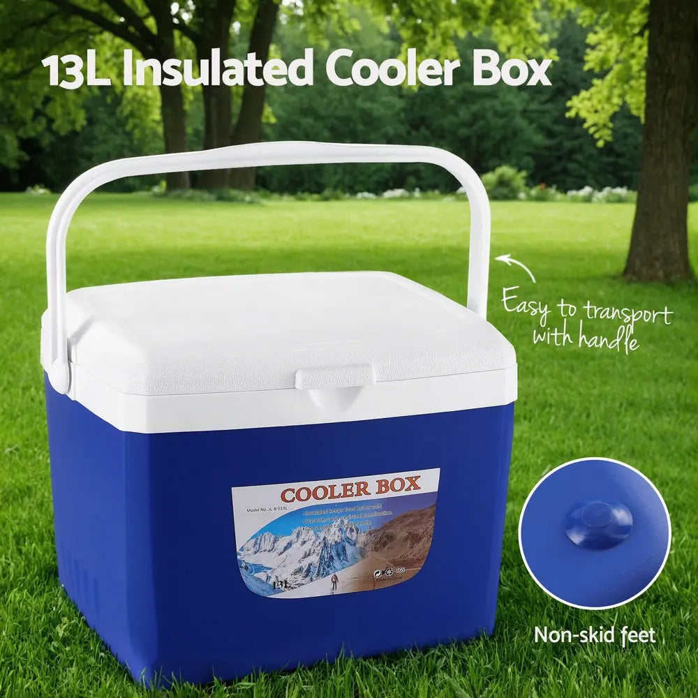 Glacio 13L Portable Ice Cooler Box Camping Fridge BBQ Backyard Supply Co