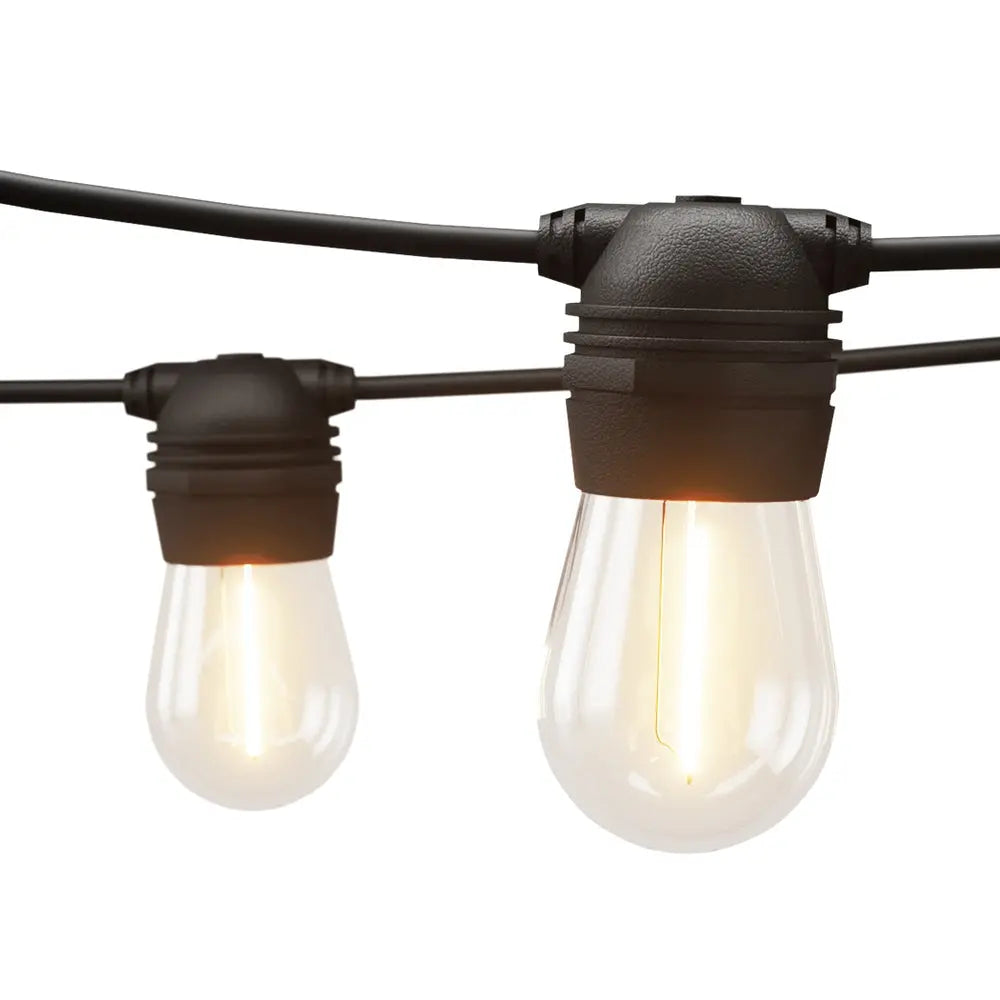 77m Solar Festoon Lights – Outdoor Garden, Wedding, Party, Christmas Decorations