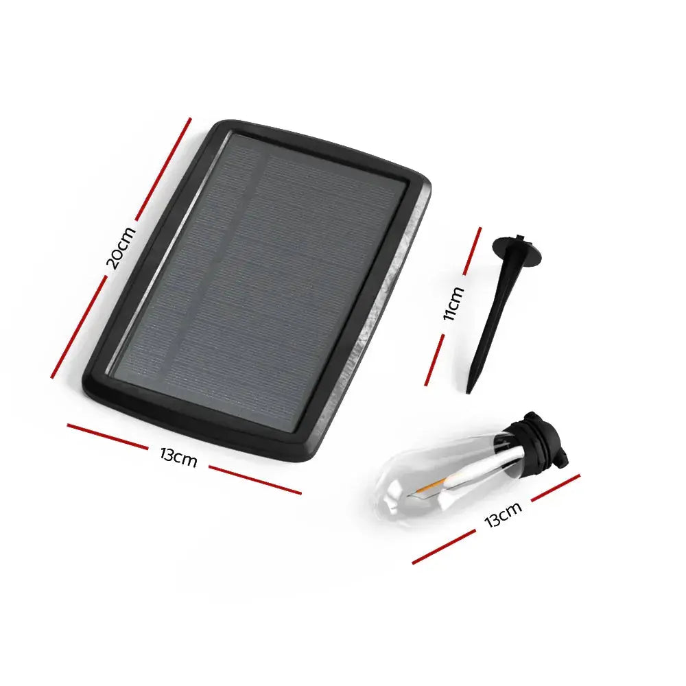 17m Solar Festoon String Lights – Outdoor LED Lighting for BBQ, Patio & Celebrations, USB Rechargeable - BBQ Backyard Supply Co