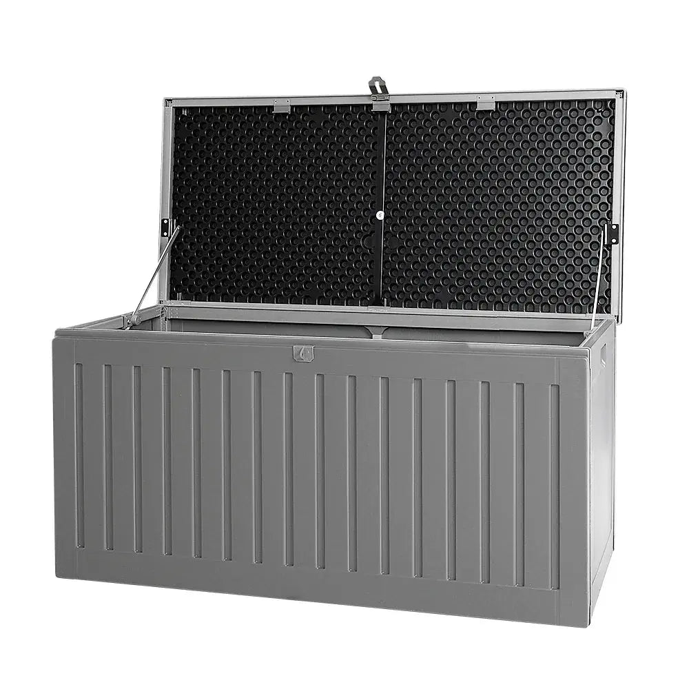 Gardeon 270L Outdoor Storage Box – Lockable Bench - BBQ Backyard Supply Co