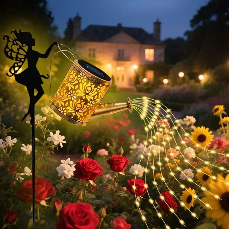 Solar String Lights - Christmas‑Themed, Waterproof, Smart Sensor