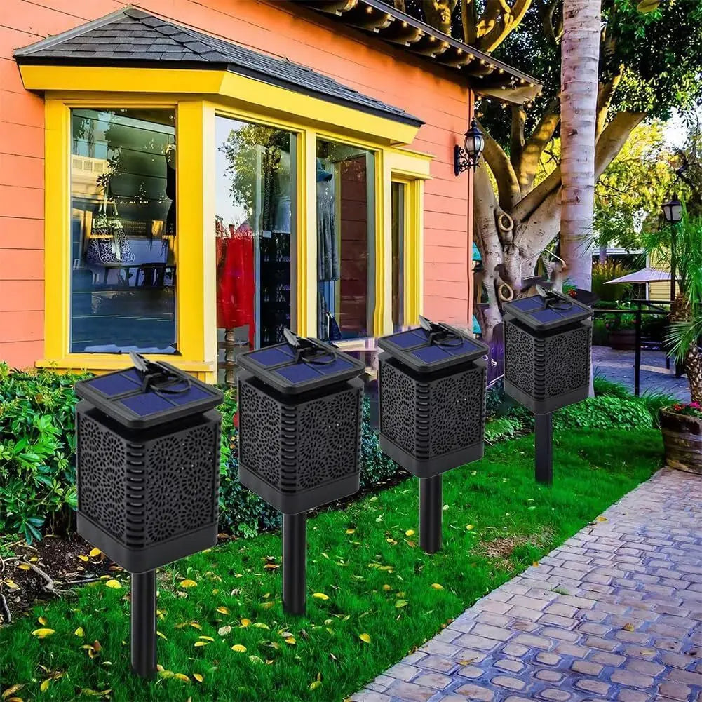 2‑Pack Solar Garden Stake Lights – Outdoor Garden, Wedding, Party, Christmas Decorations