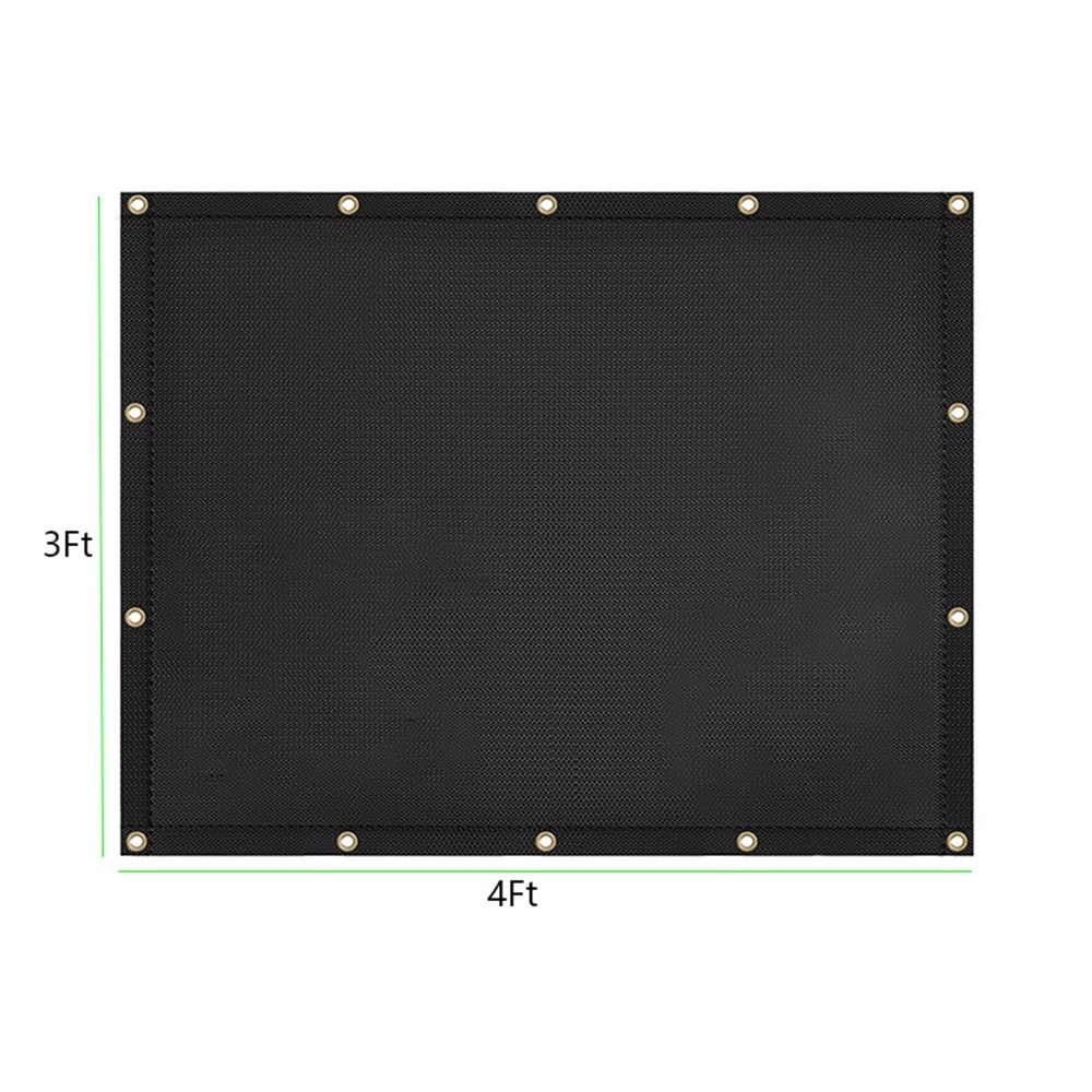 Fireproof Grill Heat Shield to Protect Deck Fence from Grill Heat, Heat Shield for Wood Stove, Stove Wall Protector Fridge, BBQ Grill Mat Accessories Compatible （3*4 ft）