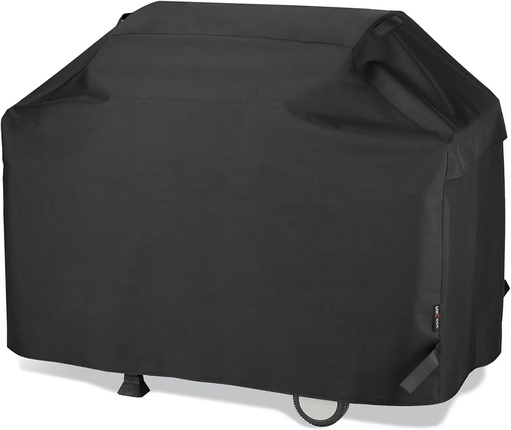 Heavy Duty Waterproof Barbecue Gas Grill Cover, 65-inch BBQ Cover, Special Fade and UV Resistant Material, Durable and Convenient, Fits Grills of Weber Char-Broil Nexgrill Brinkmann and More