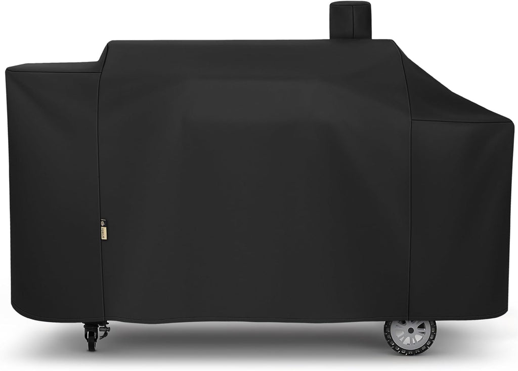 Grill Cover Compatible with Pit Boss 1100 Pro Series Pellet Gas Combo Grill, Heavy Duty Waterproof All Weather Protection for Outdoor Wood Pellet BBQ