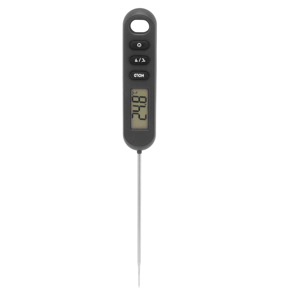 Meat Food Thermometer Instant Read Thermometer Digital Cooking Kitchen Barbecue Thermometer With Long Probe Black