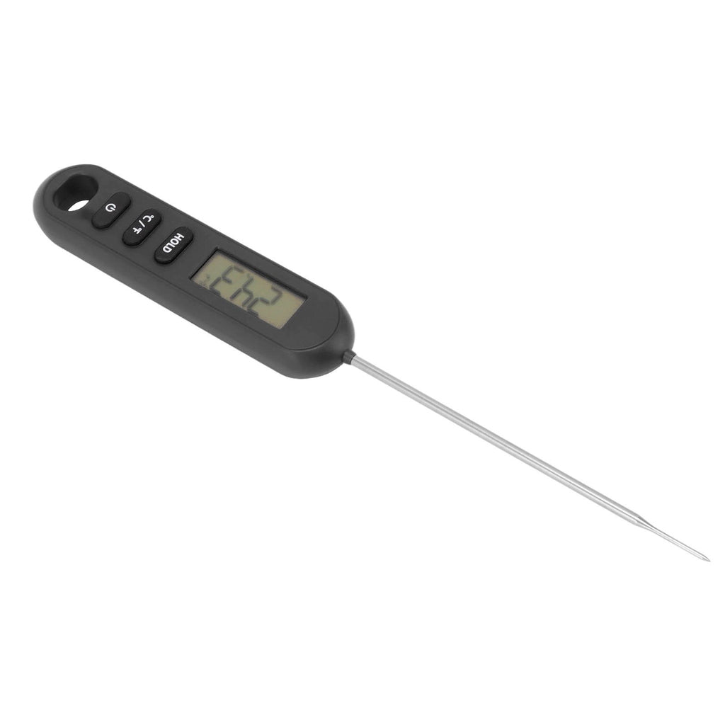 Meat Food Thermometer Instant Read Thermometer Digital Cooking Kitchen Barbecue Thermometer With Long Probe Black