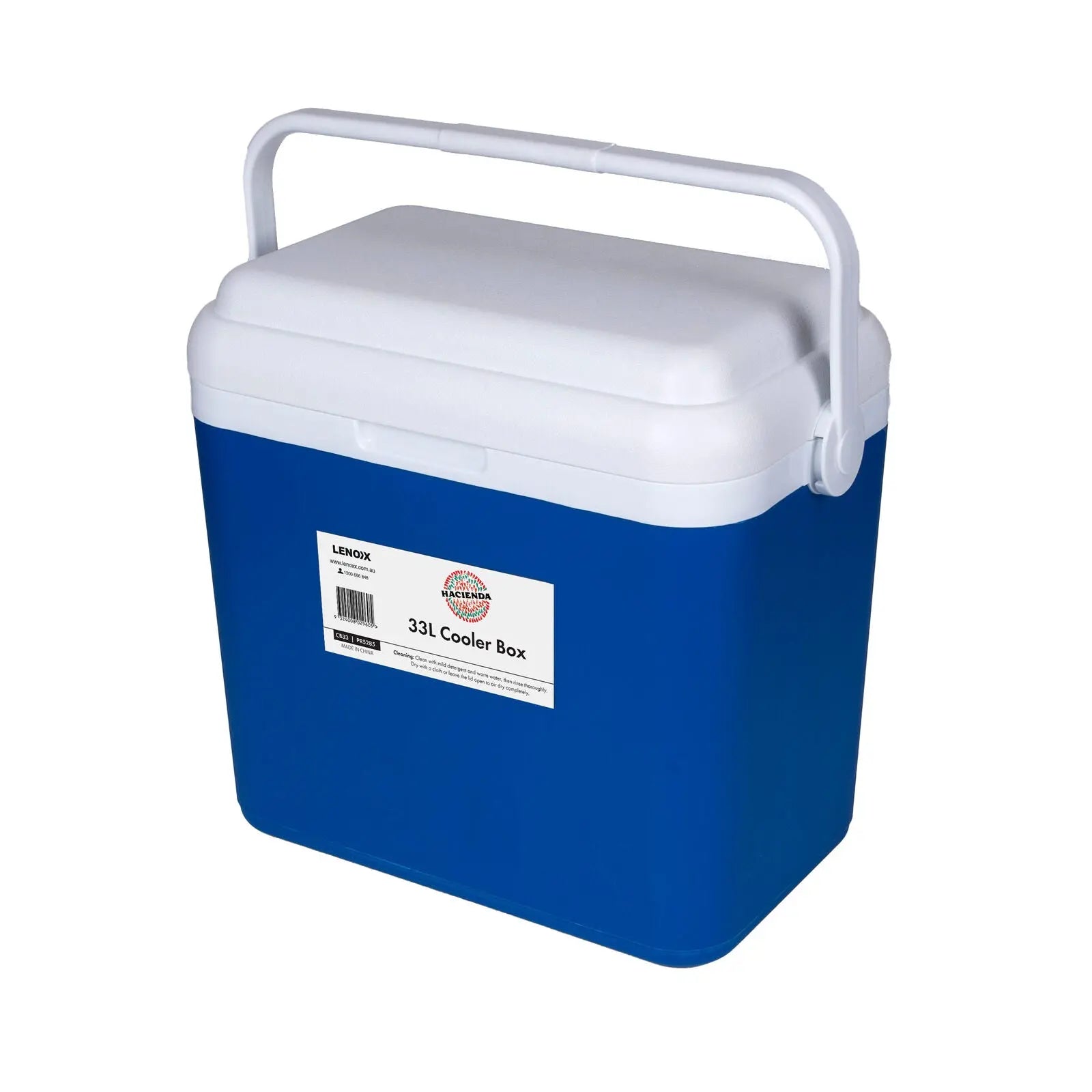 33L Portable Cooler Box Ice Chest for Picnic, Camping, Fishing, Caravan BBQ Backyard Supply Co