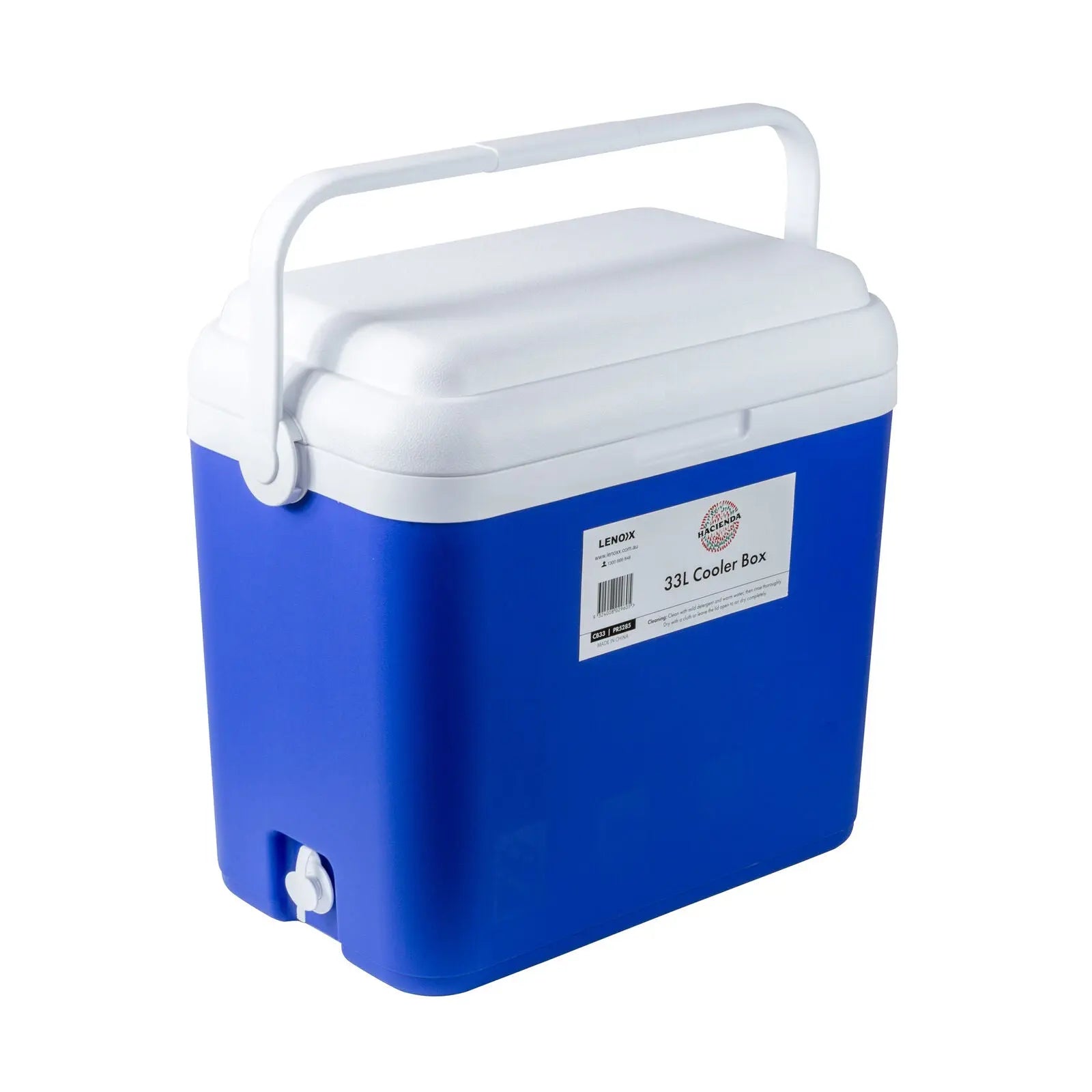 33L Portable Cooler Box Ice Chest for Picnic, Camping, Fishing, Caravan BBQ Backyard Supply Co