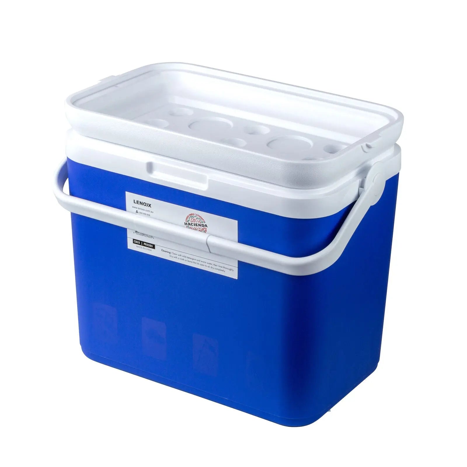 33L Portable Cooler Box Ice Chest for Picnic, Camping, Fishing, Caravan BBQ Backyard Supply Co