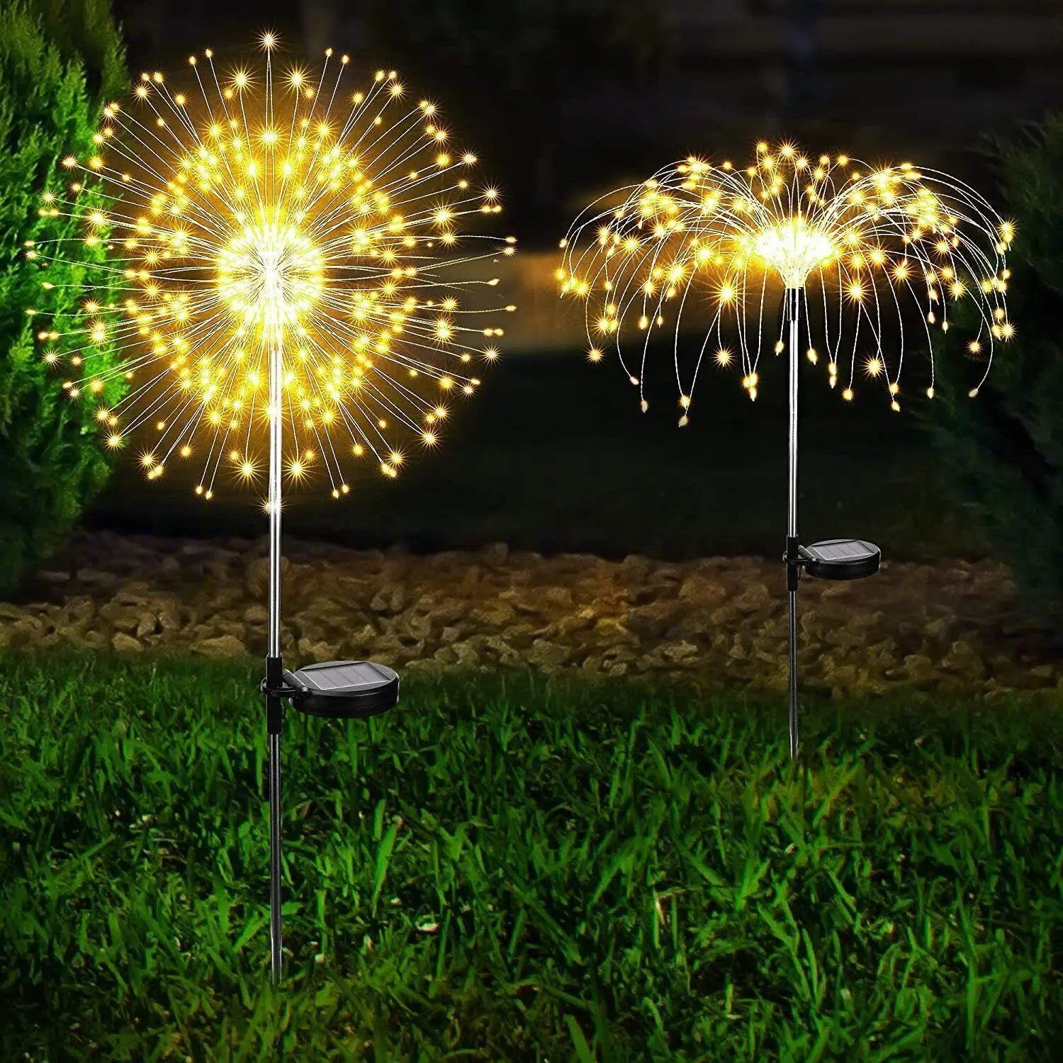Solar Fireworks Fairy String Lights (120 LEDs) - BBQ Backyard Supply Co