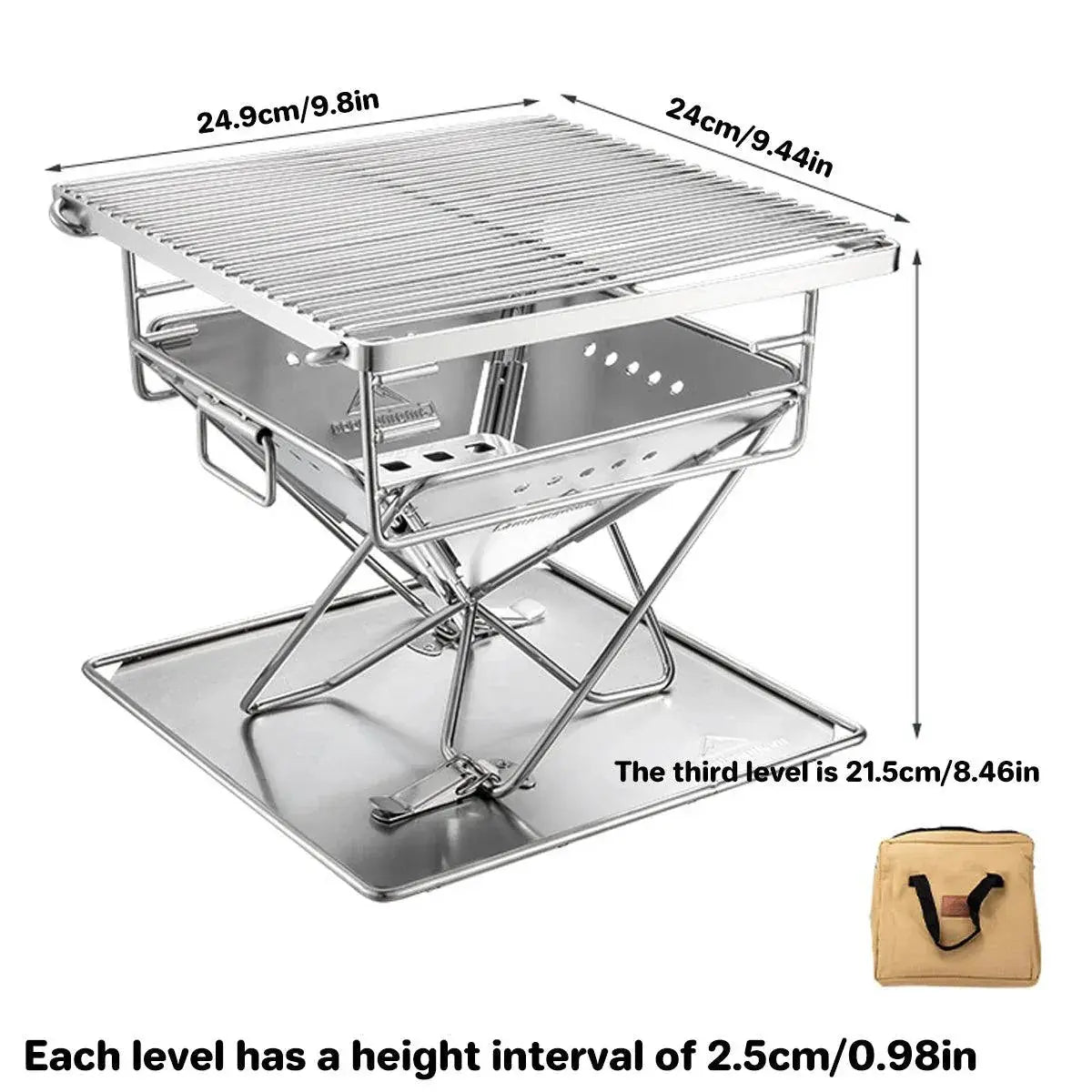 Portable Outdoor BBQ Grill - BBQ Backyard Supply Co