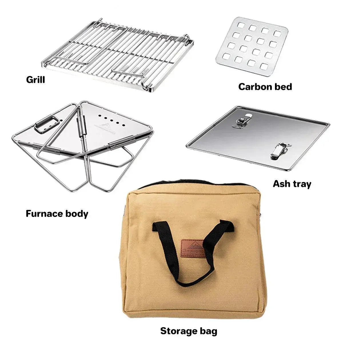 Portable Outdoor BBQ Grill - BBQ Backyard Supply Co