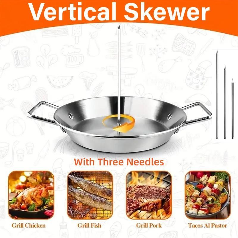 Stainless Steel Vertical Skewer Grill