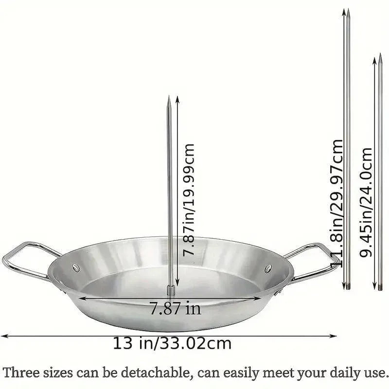 Stainless Steel Vertical Skewer Grill