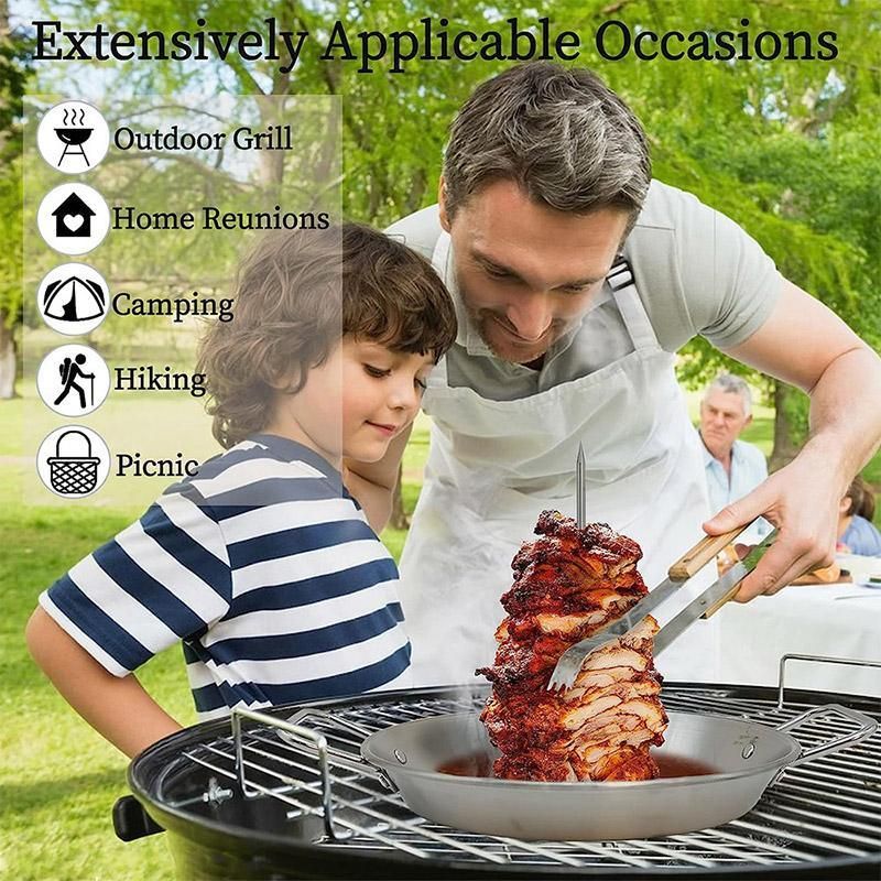 Stainless Steel Vertical Skewer Grill