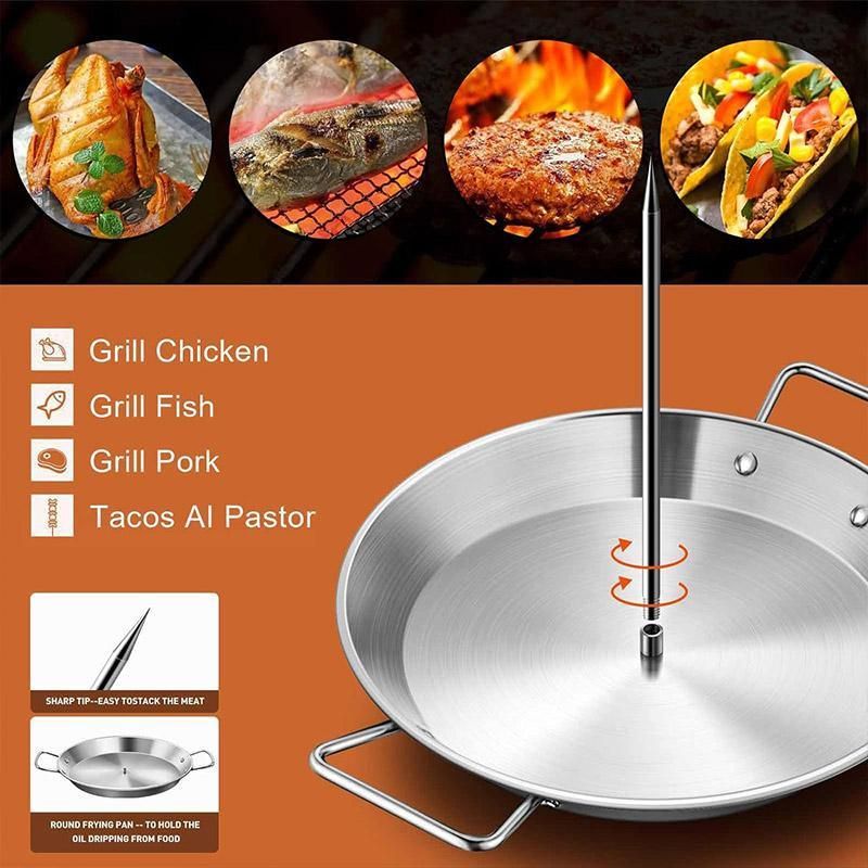 Stainless Steel Vertical Skewer Grill