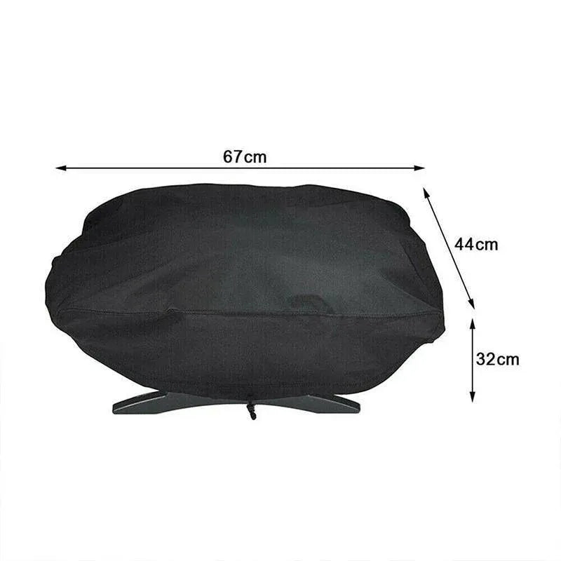 Waterproof BBQ Grill Cover for Weber Q100 Q1000 Series