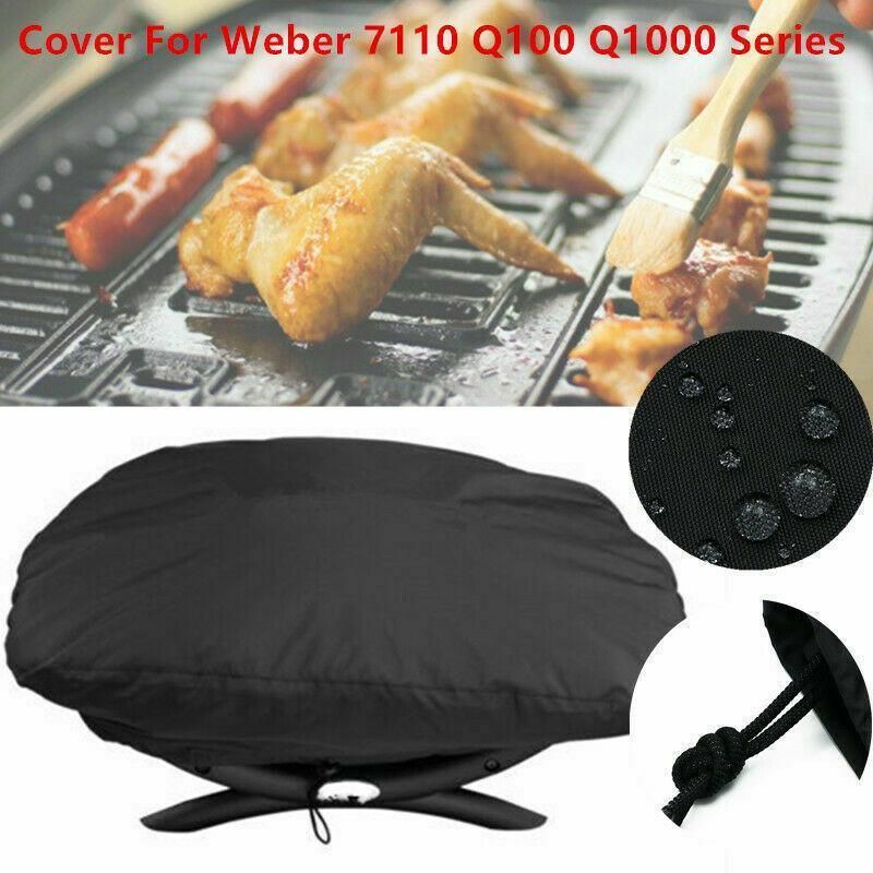 Waterproof BBQ Grill Cover for Weber Q100 Q1000 Series