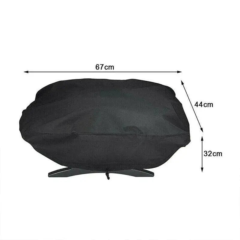 Waterproof BBQ Grill Cover for Weber Q100 Q1000 Series - BBQ Backyard Supply Co