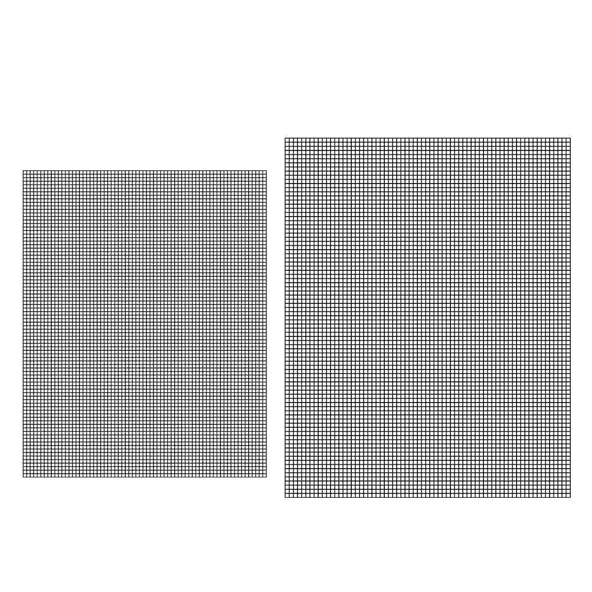 10PCS Non-Stick BBQ Grill Mesh Mat - 40X30cm-10PCS - BBQ Backyard Supply Co