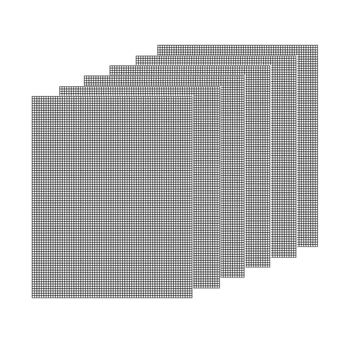 10PCS Non-Stick BBQ Grill Mesh Mat - 40X30cm-10PCS - BBQ Backyard Supply Co