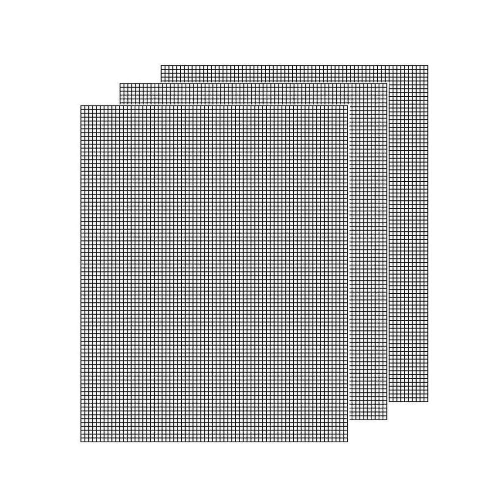 10PCS Non-Stick BBQ Grill Mesh Mat - 40X30cm-10PCS - BBQ Backyard Supply Co