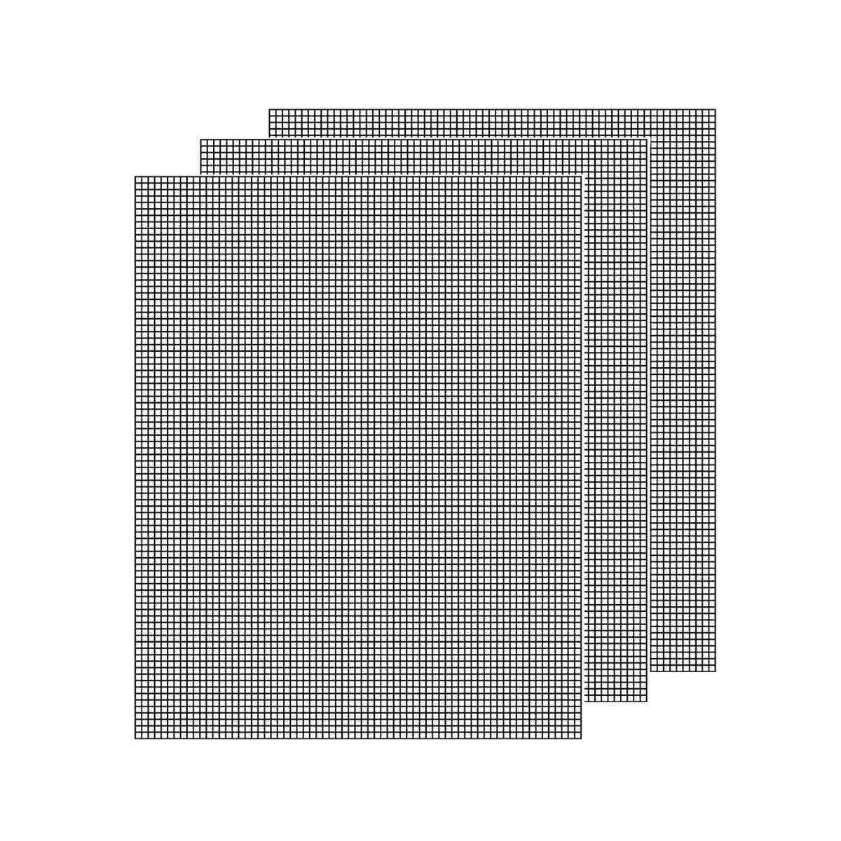 10PCS Non-Stick BBQ Grill Mesh Mat - 40X30cm-10PCS - BBQ Backyard Supply Co