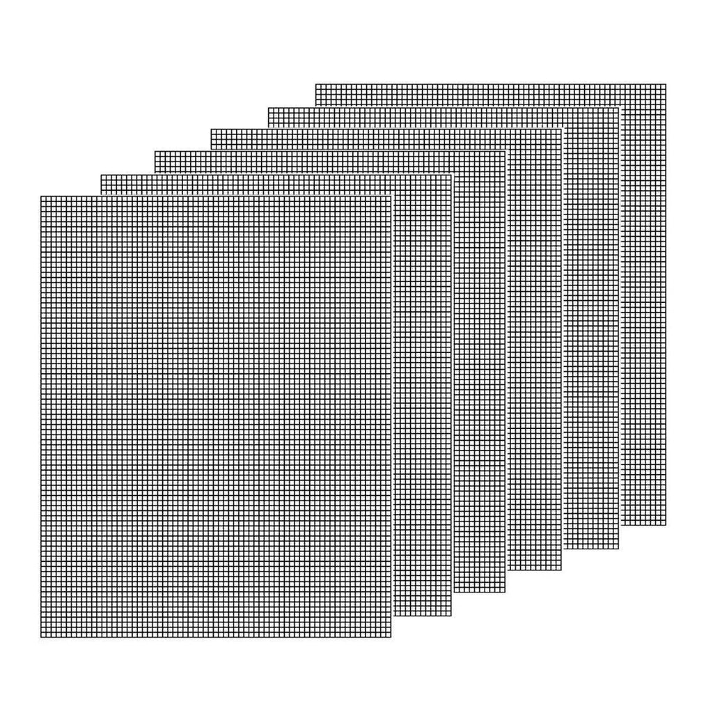 10PCS Non-Stick BBQ Grill Mesh Mat - 40X30cm-10PCS - BBQ Backyard Supply Co