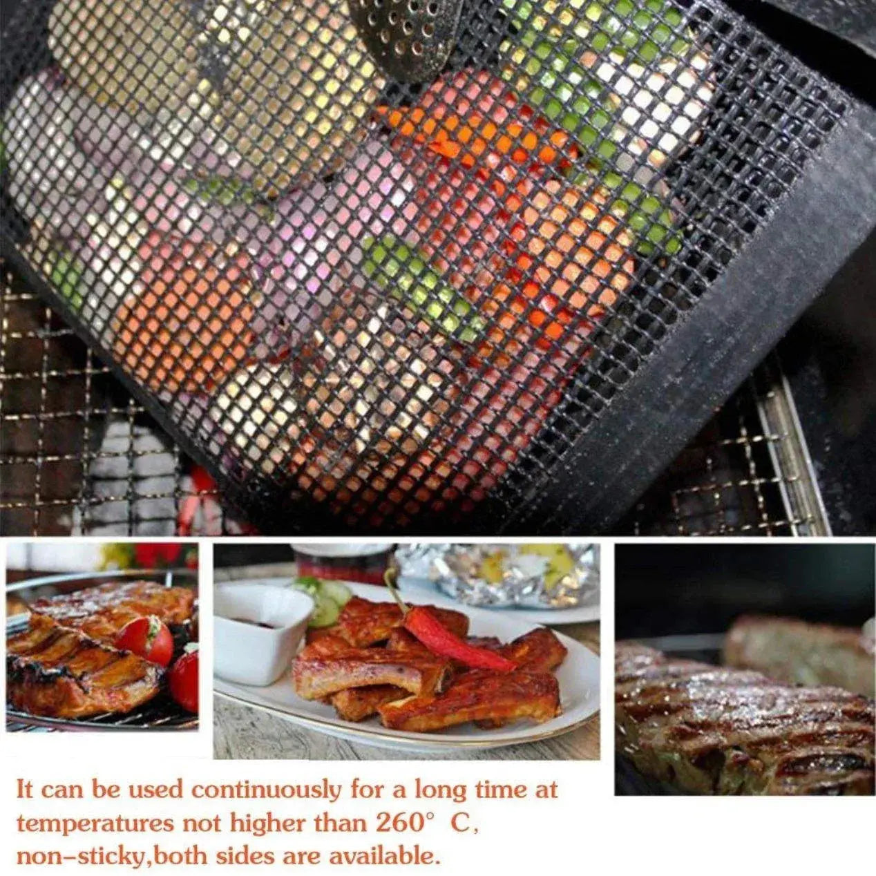 BBQ Grilling Mesh Reusable Bag - Copper - 24x14CM - BBQ Backyard Supply Co