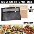BBQ Mesh Grill Bag - Copper - 27x22cm - BBQ Backyard Supply Co
