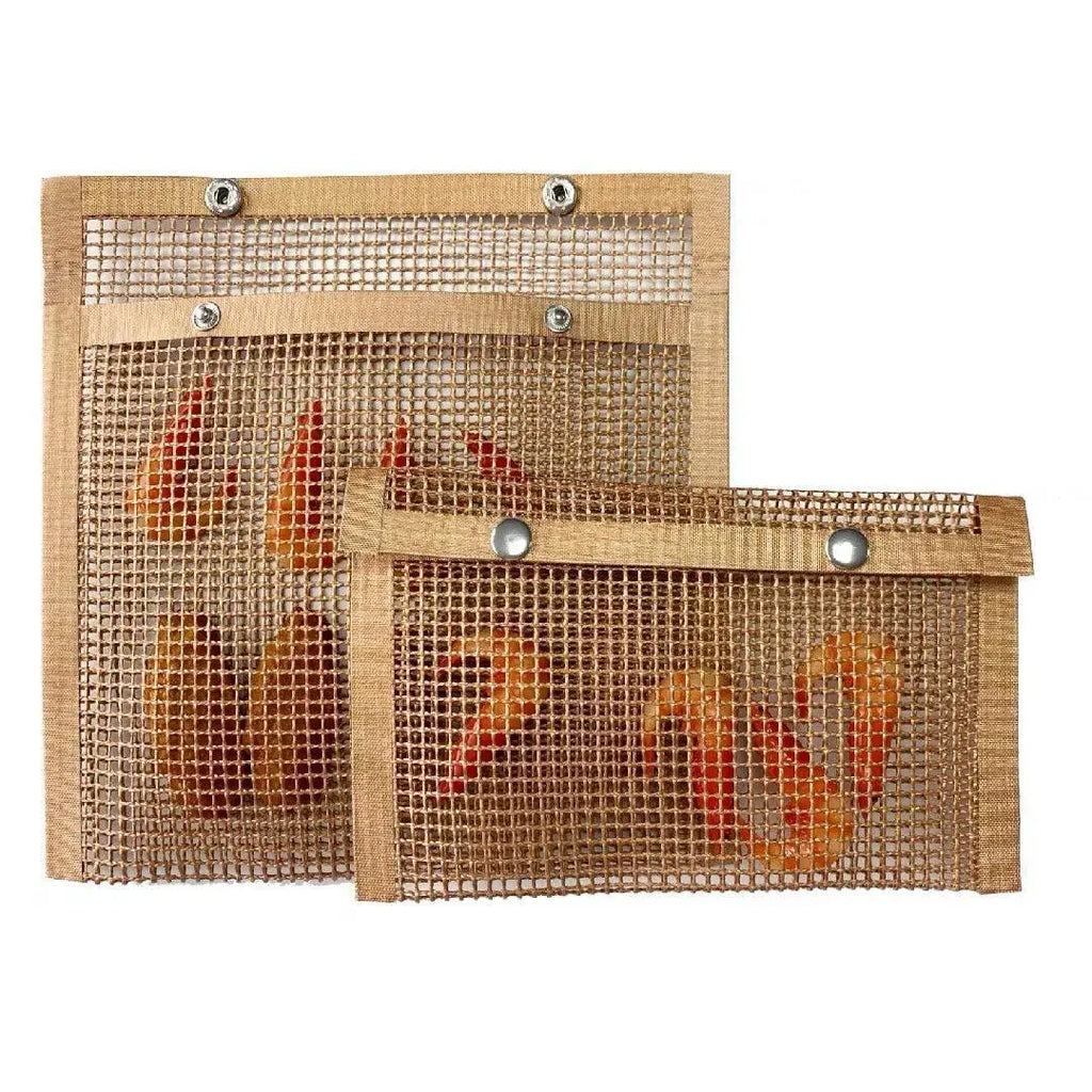 BBQ Mesh Grill Bag - Copper - 27x22cm - BBQ Backyard Supply Co