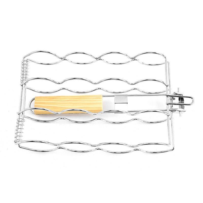 Folding Handle Corn Grill Holder