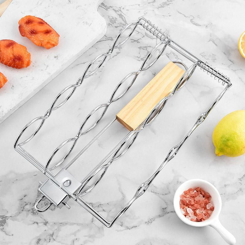 Folding Handle Corn Grill Holder