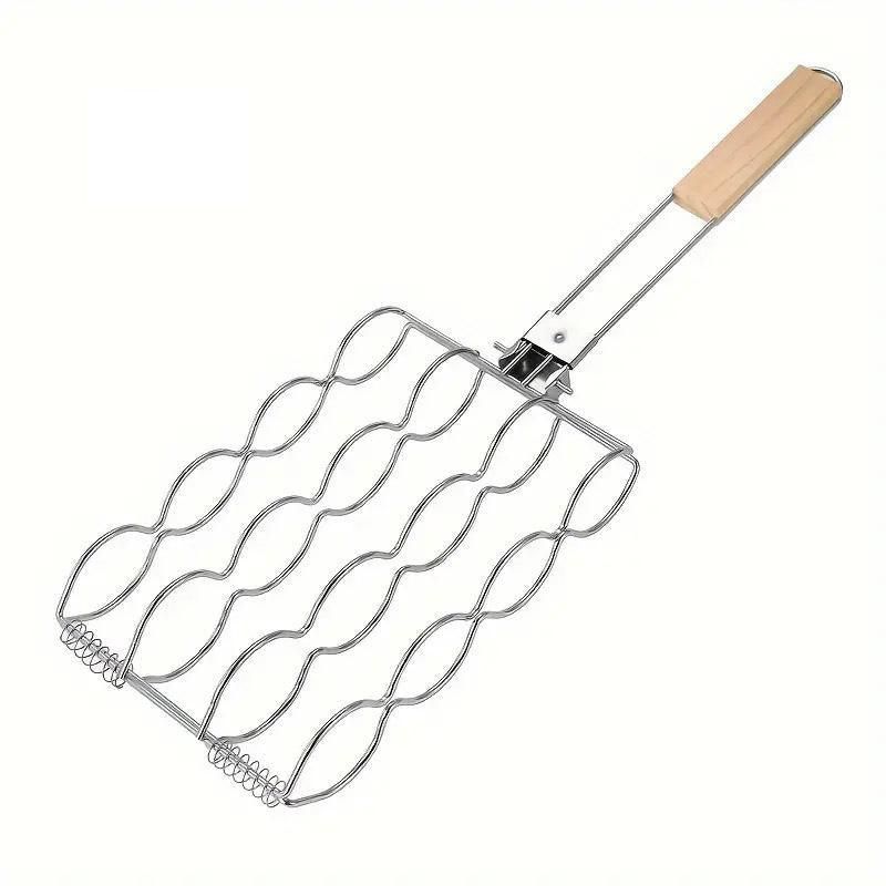 Folding Handle Corn Grill Holder