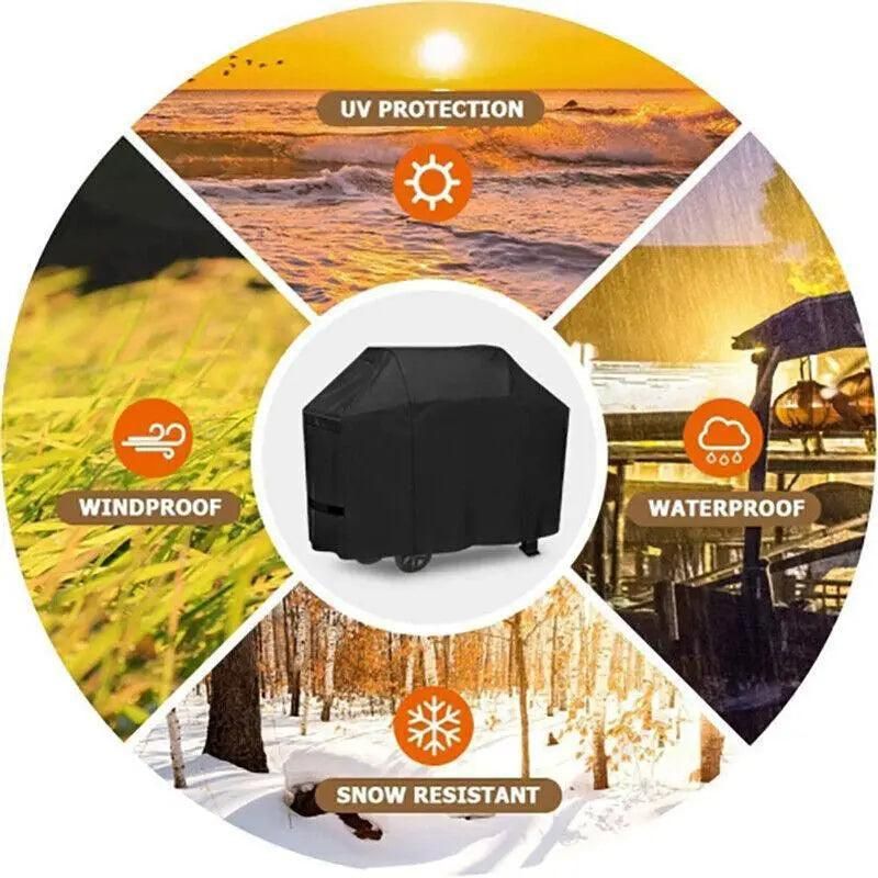 BBQ Grill Cover – Large (145 × 61 × 117 cm)