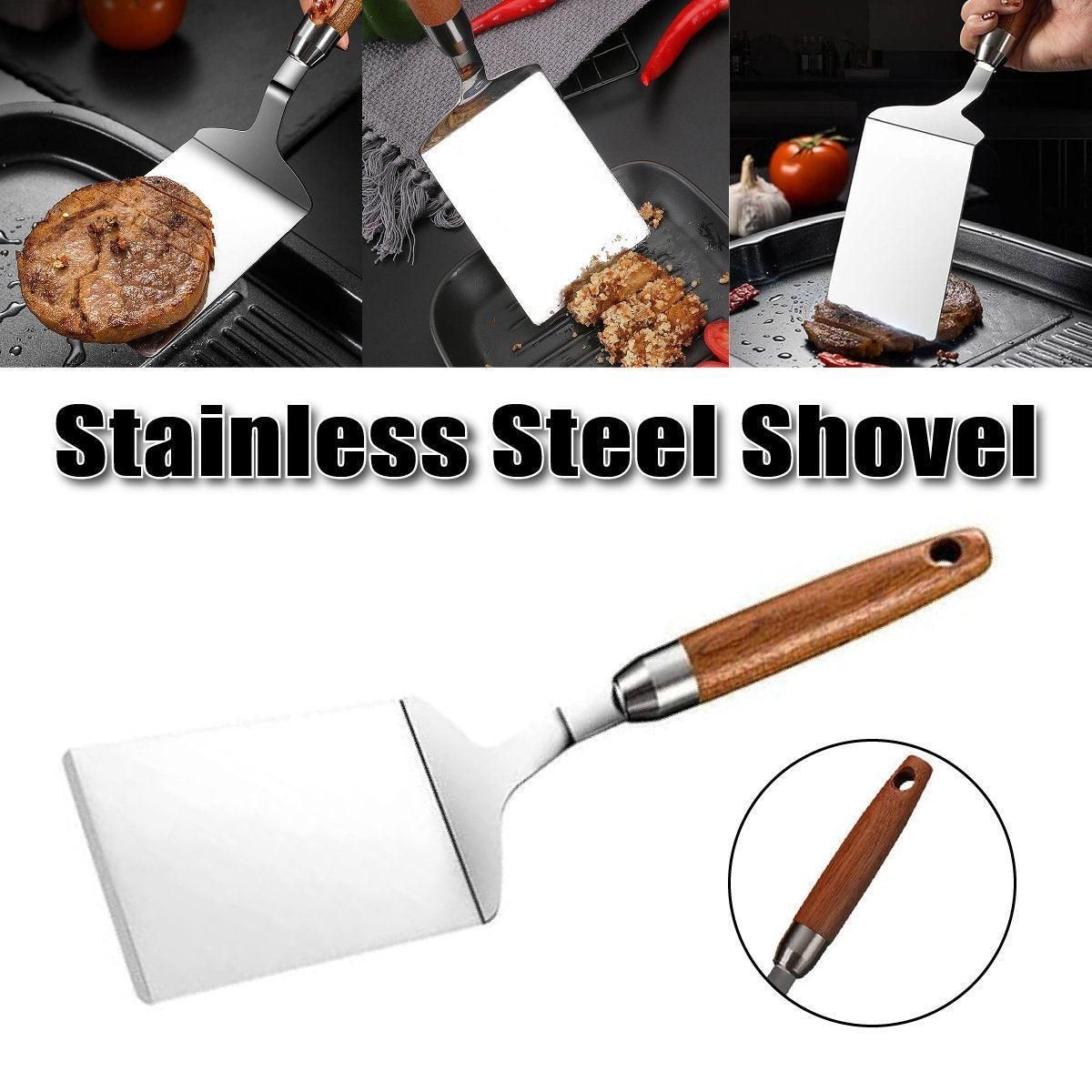 Stainless Steel Cooking Shovel - Teppanyaki Spatula